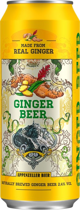 Appenzeller Ginger Bier Dose -T- 50cl CAx24