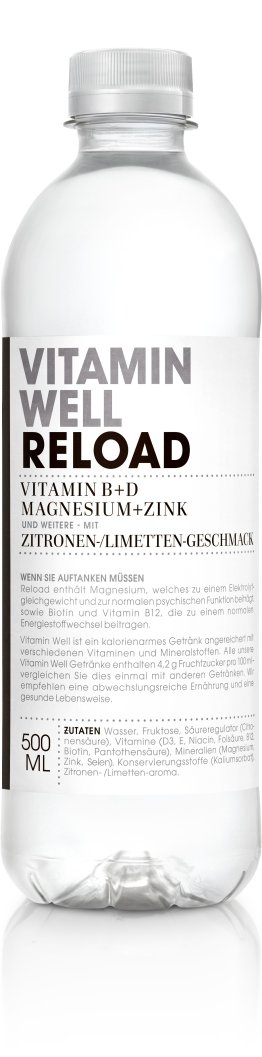 Vitamin Well RELOAD 50 cl Zitrone/Limette Geschmack 50cl CAx12