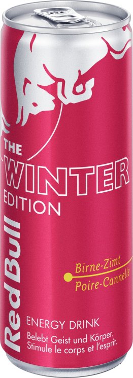 Red Bull Winter Edition Birne & Zimt -T- 25cl CAx24