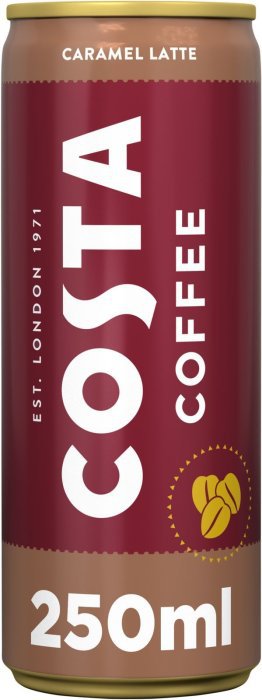 Costa Coffee Latte Caramel Dosen -T- 25cl CAx12