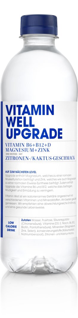 Vitamin Well UPGRADE 50 cl Zitrone/Kaktus-Geschmack 50cl CAx12