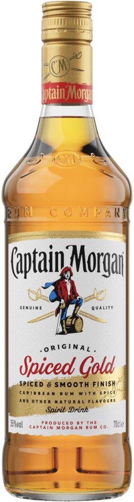 Captain Morgan Spiced Gold 70cl CAx6
