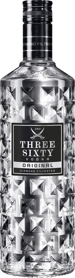Vodka Three Sixty 70cl CAx6