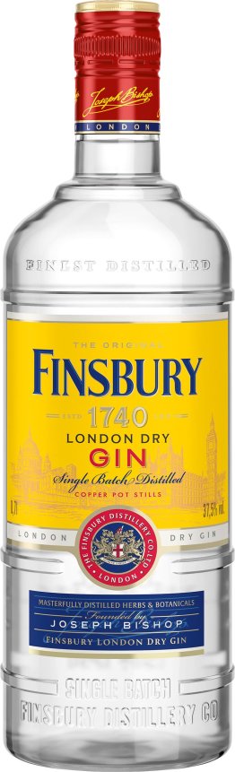 Gin Finsbury Classic London Dry Gin 70cl CAx6