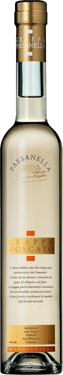 Grappa Paesanella Moscato 50cl CAx6