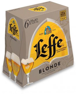 Leffe blonde 25 cl 6-pack EW 25cl CAx24
