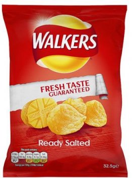 Walkers Ready Salted Crisps # leider in Moment nicht lieferbar CAx32