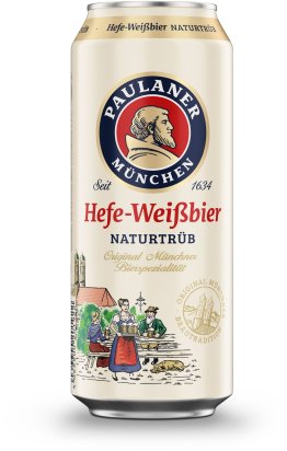 Paulaner Hefe-Weissbier Dose 50cl CAx24