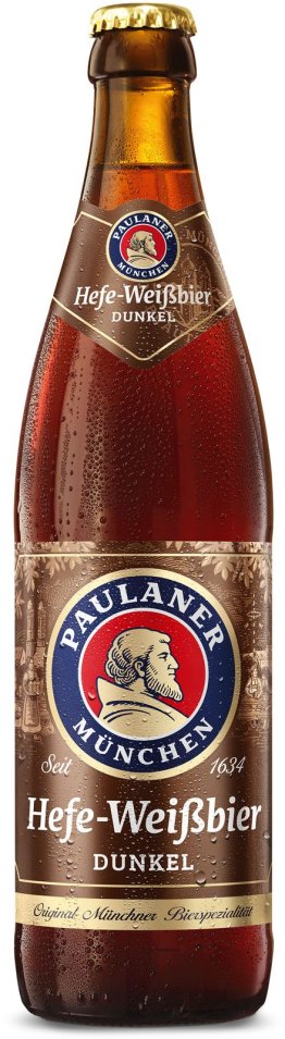 Paulaner Hefe-Weissbier Dunkel MW 50cl HAx20