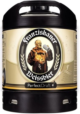 Franziskaner 6L Fässli ++ (1 Fässli ohne Harass) 100cl FAx6
