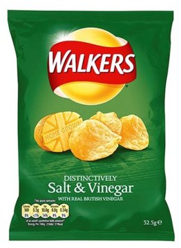 Walkers Salt & Vinegar Crisps CAx32