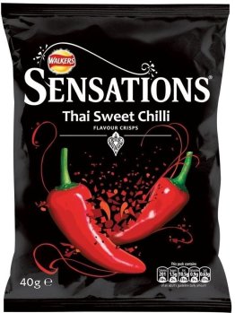 Walkers Sensations Thai Sweet Chili CAx32