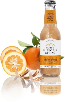 Swiss Mountain Smoked Orange Ginger Ale -T- 20cl CAx24