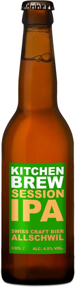 Kitchen Brew Session IPA Flasche EW 33cl CAx24