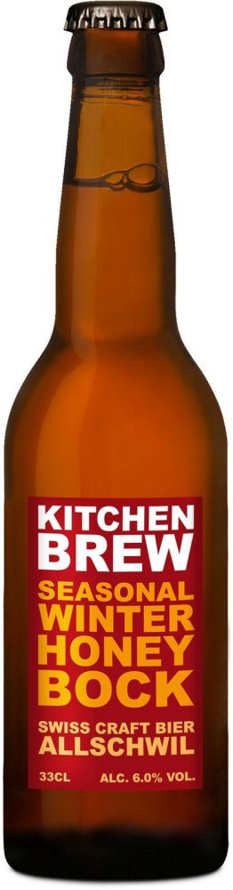 Kitchen Brew Winter Honey Bock Flasche EW 33cl CAx24