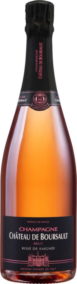 Champagne Boursault rosé Tradition Rosé de Saignée Château de Boursault 75cl CAx6