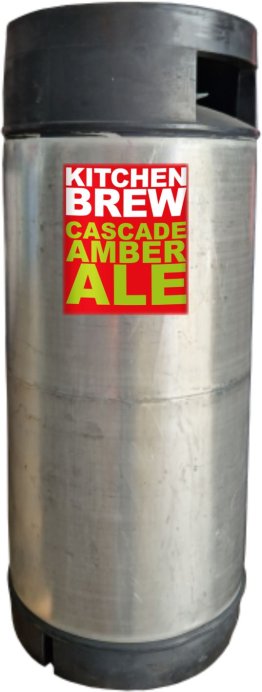 Kitchen Brew Cascade Amber Ale Cont 20L (gekühlt) 100cl COx20