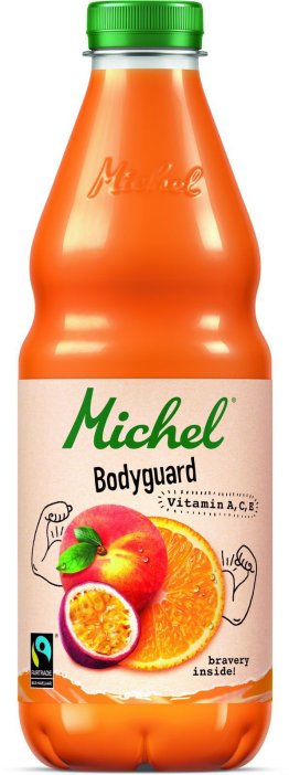 Michel Bodyguard Ltr.Pet 4-Pk Fair Trade Max Havelaar 100cl CAx4