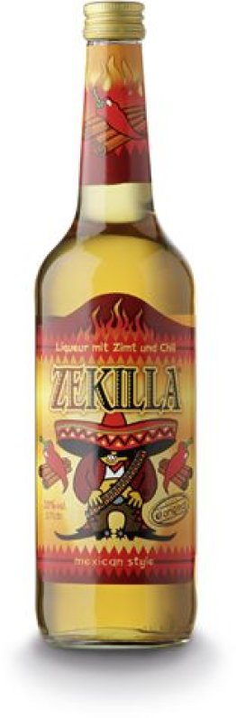 Zekilla Zimtlikör mit Chili 70cl CAx6