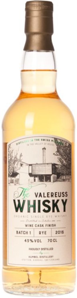 ValeReuss Single Rye Whisky Bio Batch 1 70cl CAx6
