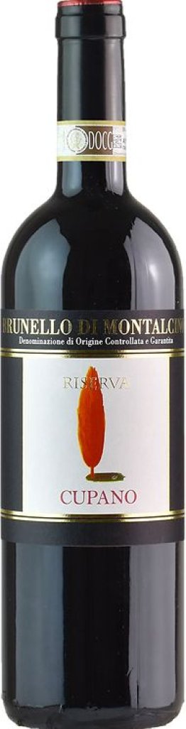 Cupano Brunello di Montalcino Reserva DOCG 75cl CAx6
