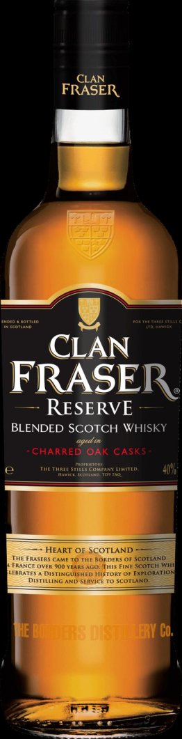 Clan Fraser Blended Scotch Whisky 70cl CAx6
