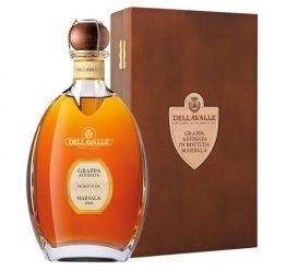 Grappa Marsala Dellavalle -T- Affinata in Botti di Marsala 70cl KIx1