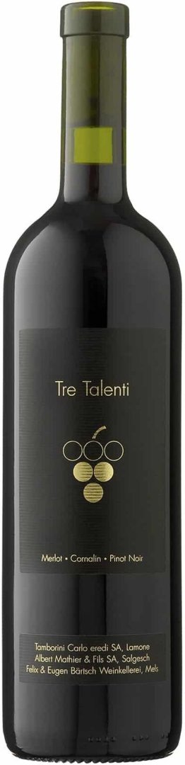 Tre Talenti Rosso Merlot/Cornalin/ Pinot Noir Albert Mathier 75cl CAx6
