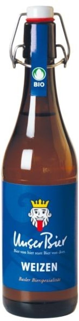 Unser Bier Weizen Bio 50cl 50cl HAx15