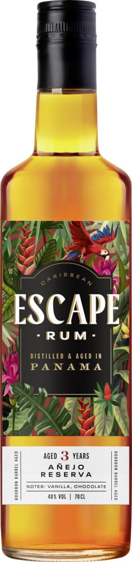 Escape Rum Anejo Reserva -T- 70cl CAx6