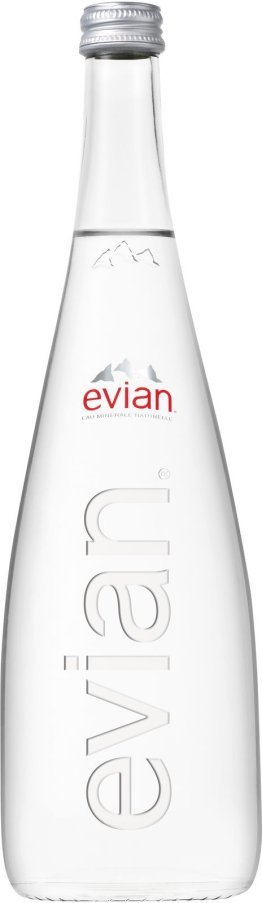 Evian Limited Edition #Ausverkauft 75cl CAx12