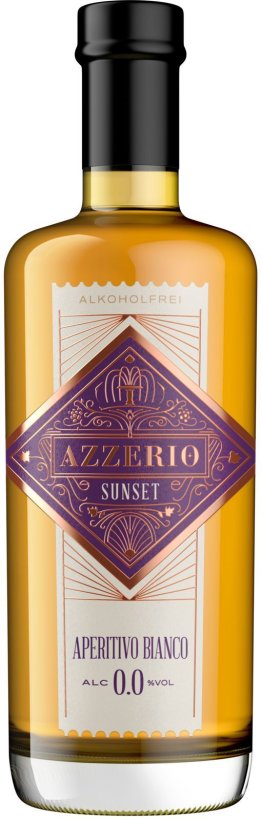 Azzerio Sunset Bianco 0.0% Alkoholfrei Aperitivo # nicht lieferbar beim Lieferanten bis auf weiteres 70cl CAx6