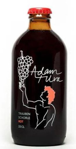 Adam+Uva ROT Bio-Traubenschorle 33cl HAx20