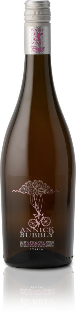 Annick Bubbly Rosato nur 3% Alkohol BIO 75cl CAx6