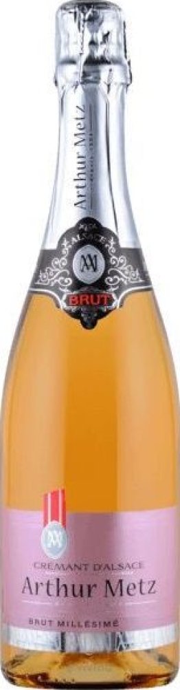 Arthur Metz Rosé Crémant d'Alsace 75cl CAx6