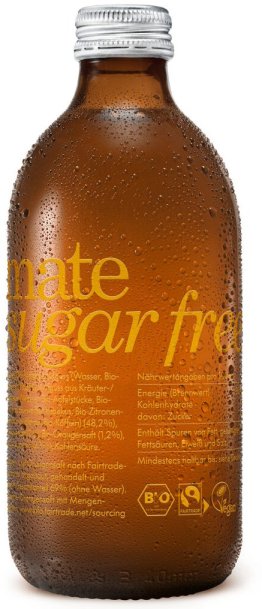 ChariTea Mate Ginger zuckerfrei Bio 33cl HAx20