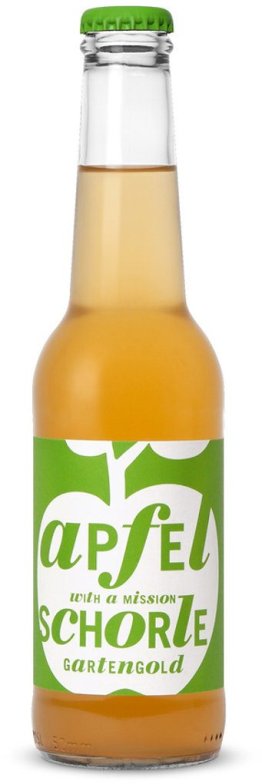 Gartengold Apfelschorle EW -T- 27.5cl CAx24