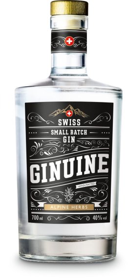 Ginuine Gin -T- Alpine Herbs 70cl CAx6