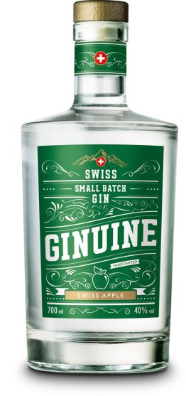 Ginuine Gin -T- Swiss Apple 70cl CAx6
