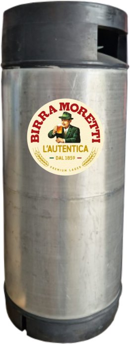 Moretti Birra L'Autentica Cont.20L 100cl COx20