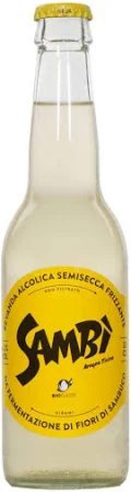 Sambì BIO 33cl EW Holunderblüten Aperitif 33cl CAx12