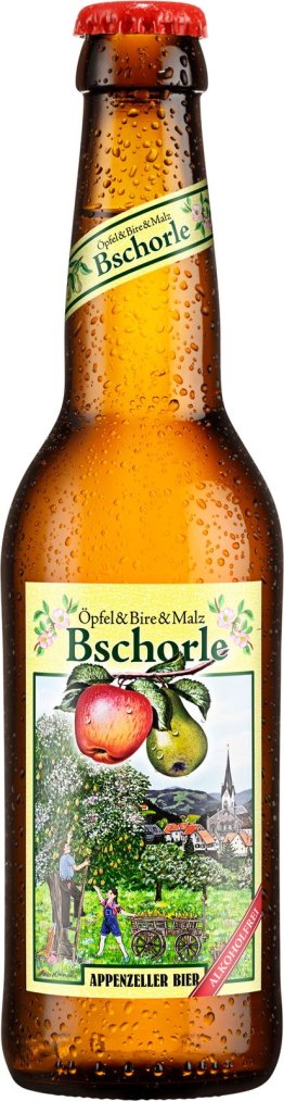 Appenzeller Bschorle 4x6Pk Oepfel&Bire&Malz alkoholfrei 33cl CAx24