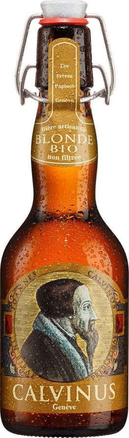 Appenzeller Calvinus blonde Bio Knospe - naturtrüb 33cl HAx20