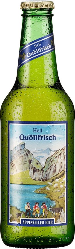 Appenzeller Quöllfrisch HELL 10Pk 33cl CAx10