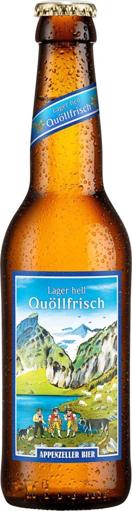 Appenzeller Quöllfrisch hell 33cl HAx24