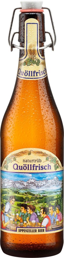 Appenzeller Quöllfrisch naturtrüb Bügel 50cl HAx15