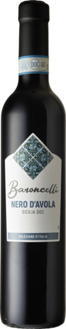 Baroncelli Nero d'Avola DOC Selezione Isole 50cl CAx6