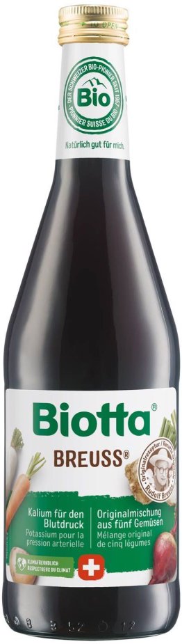 Biotta Breuss Gemüsesaft Bio-T- 50cl CAx6