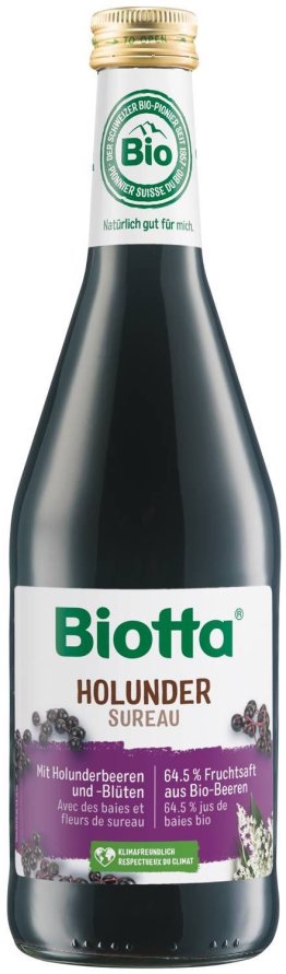 Biotta Holunder Nektar Bio-T- 50cl CAx6