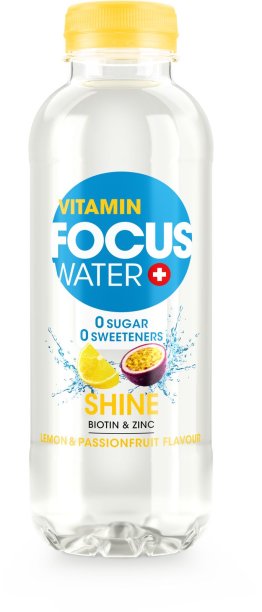 Focuswater SHINE Zitrone & Passionsfrucht PET -T- 50cl CAx12